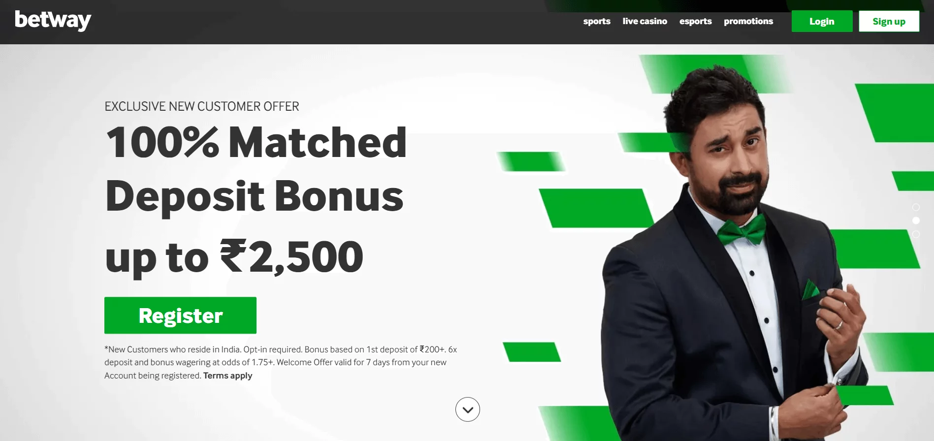 Betway Casino Bonus