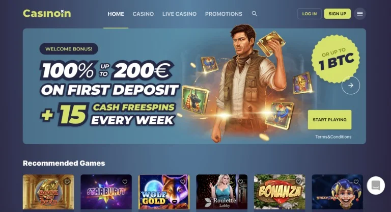 Casinoin Website