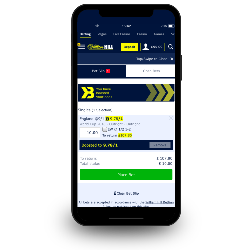 William Hill Mobile App