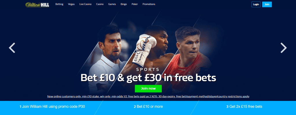 William Hill Bonus